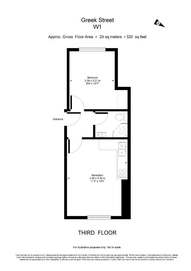 F6 Greek Street By City Living London Rum bild